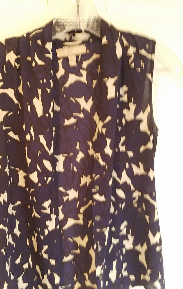 Banana republic.  Blue Floral . W0000015
